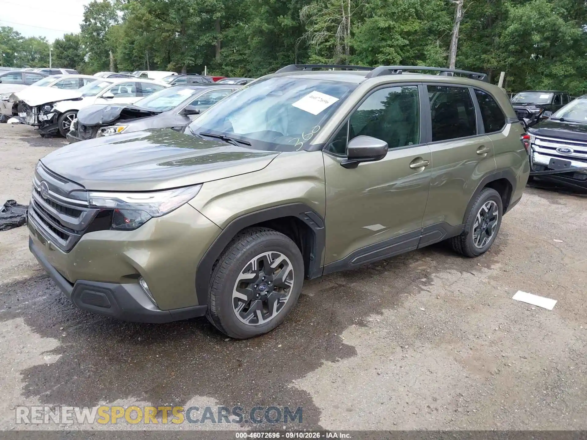 2 Photograph of a damaged car JF2SLDDC9SH599109 SUBARU FORESTER 2025