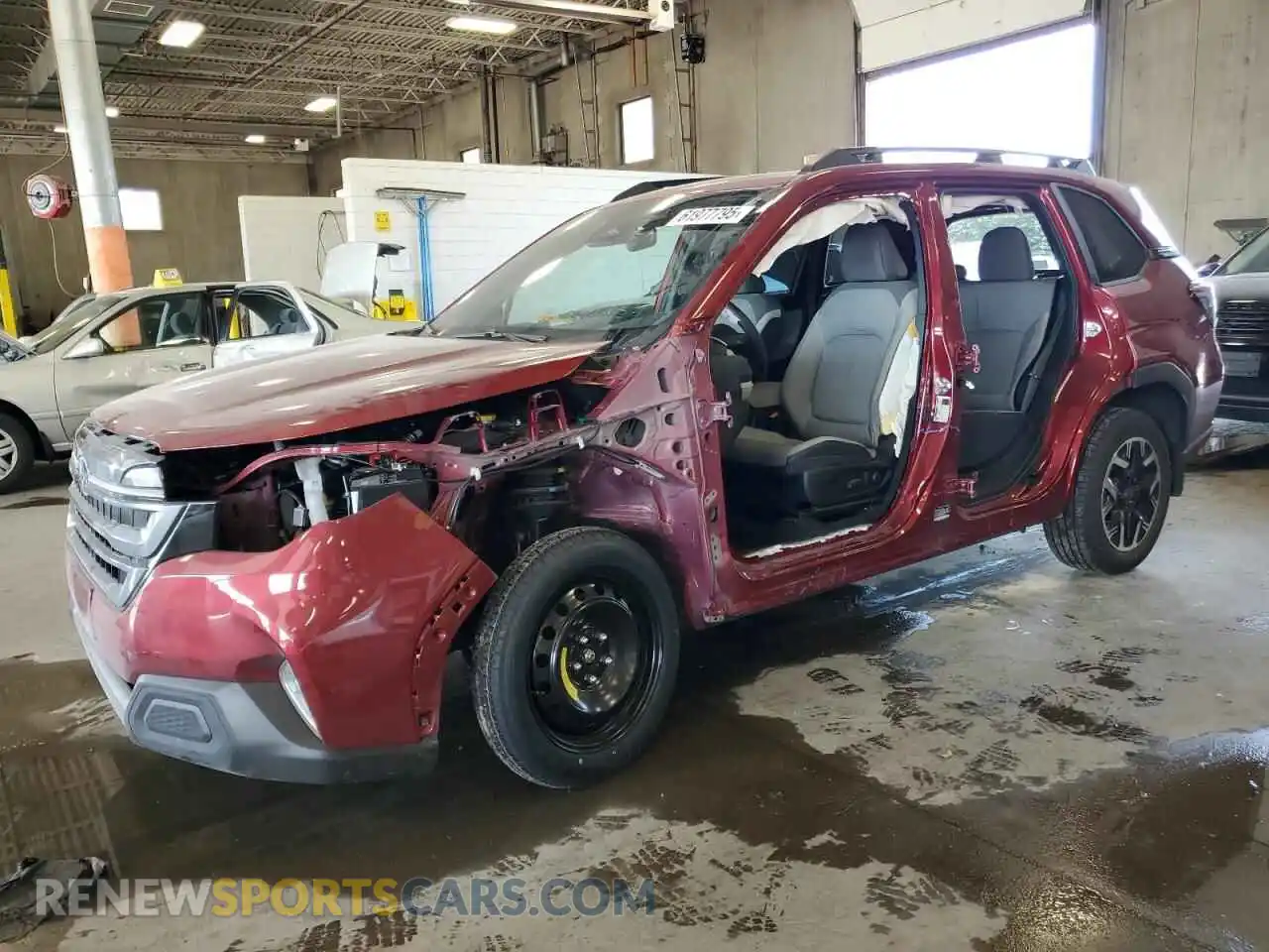 1 Photograph of a damaged car JF2SLDDCXSH452572 SUBARU FORESTER 2025