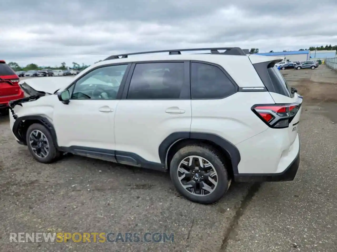 2 fotografías del automóvil dañado JF2SLDDCXSH487175 SUBARU FORESTER 2025