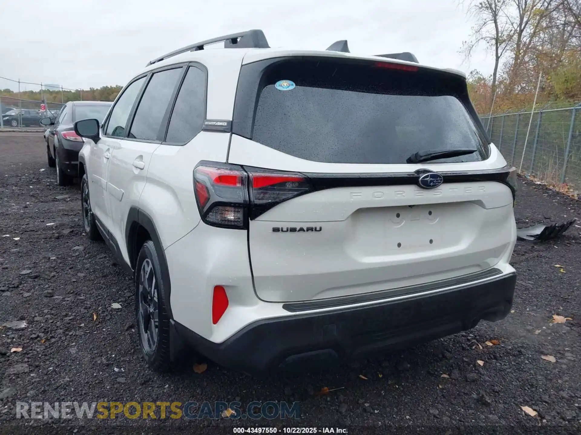 3 Photograph of a damaged car JF2SLDDCXSH487483 SUBARU FORESTER 2025