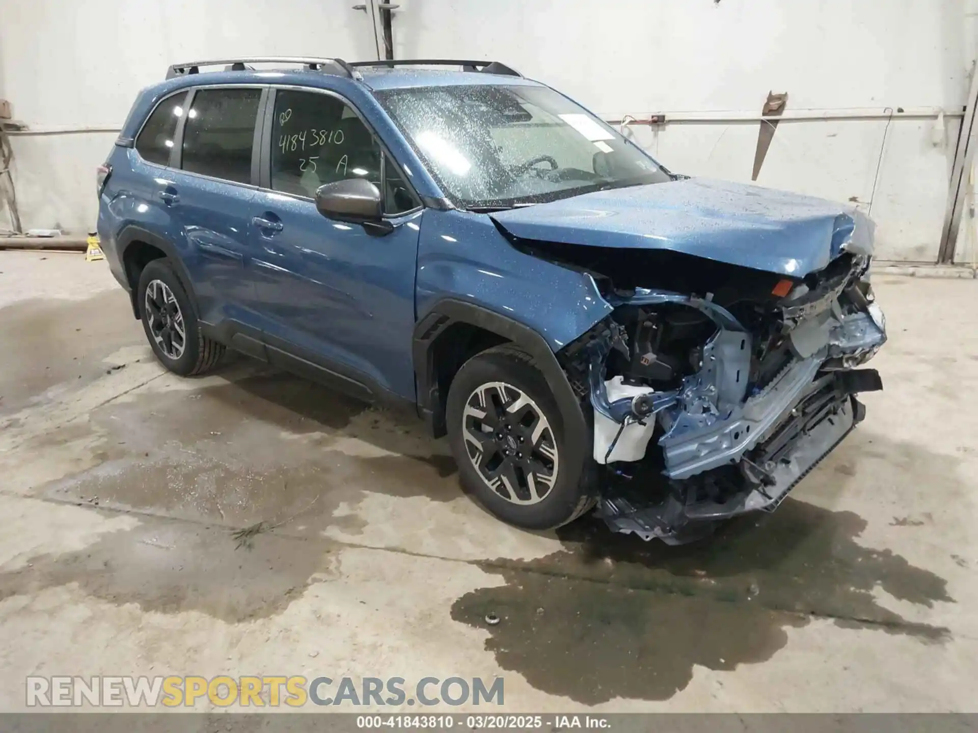 1 Photograph of a damaged car JF2SLDDCXSH500023 SUBARU FORESTER 2025