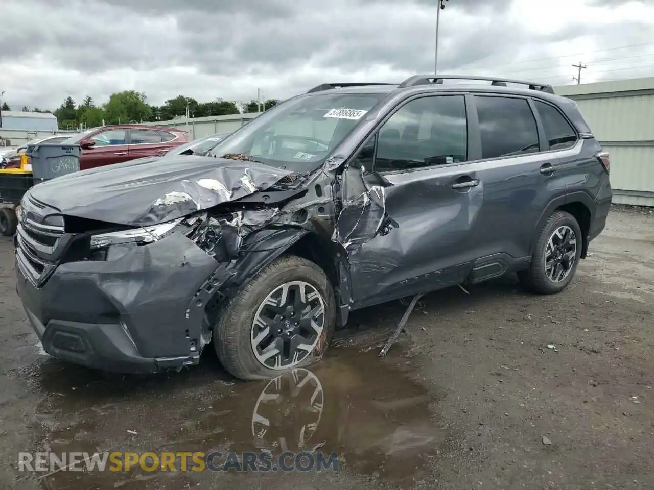 1 Photograph of a damaged car JF2SLDDCXSH501267 SUBARU FORESTER 2025
