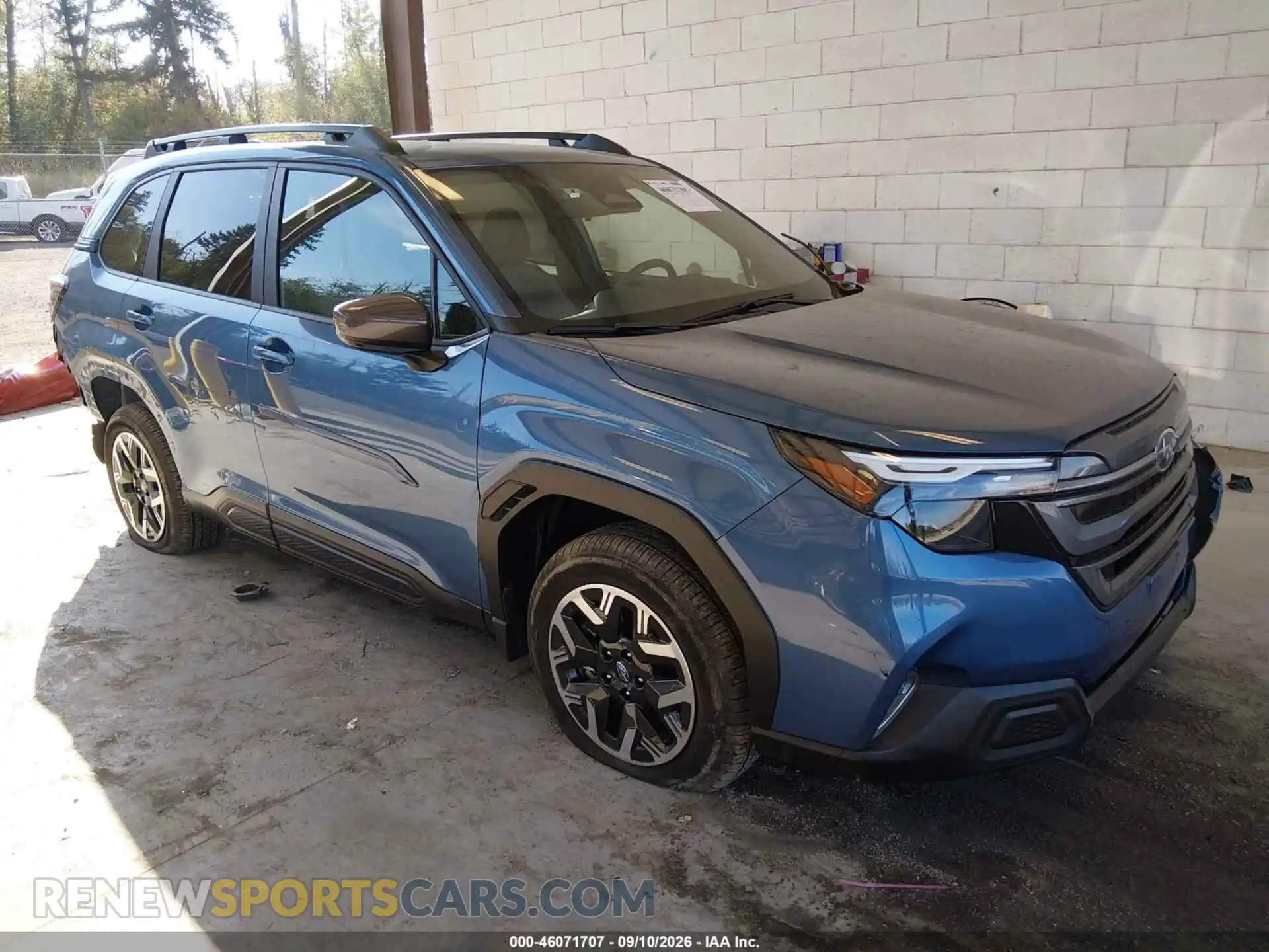 1 Photograph of a damaged car JF2SLDDCXSH535211 SUBARU FORESTER 2025