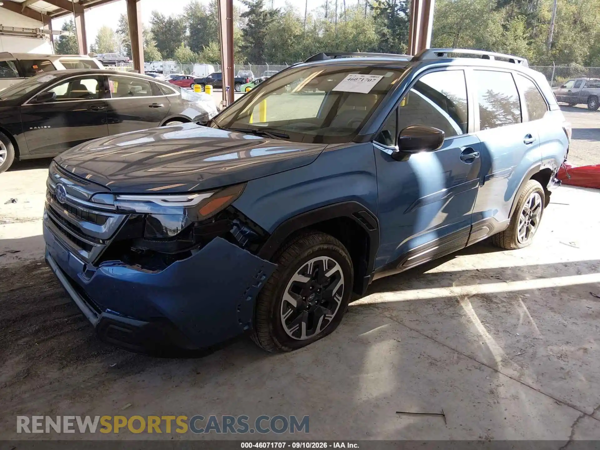2 Photograph of a damaged car JF2SLDDCXSH535211 SUBARU FORESTER 2025