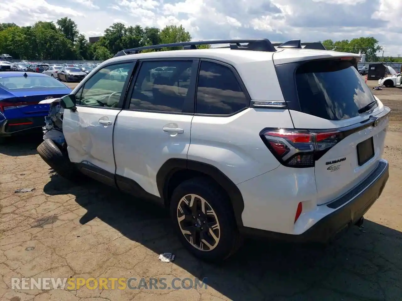 2 Photograph of a damaged car JF2SLDDCXSH555006 SUBARU FORESTER 2025