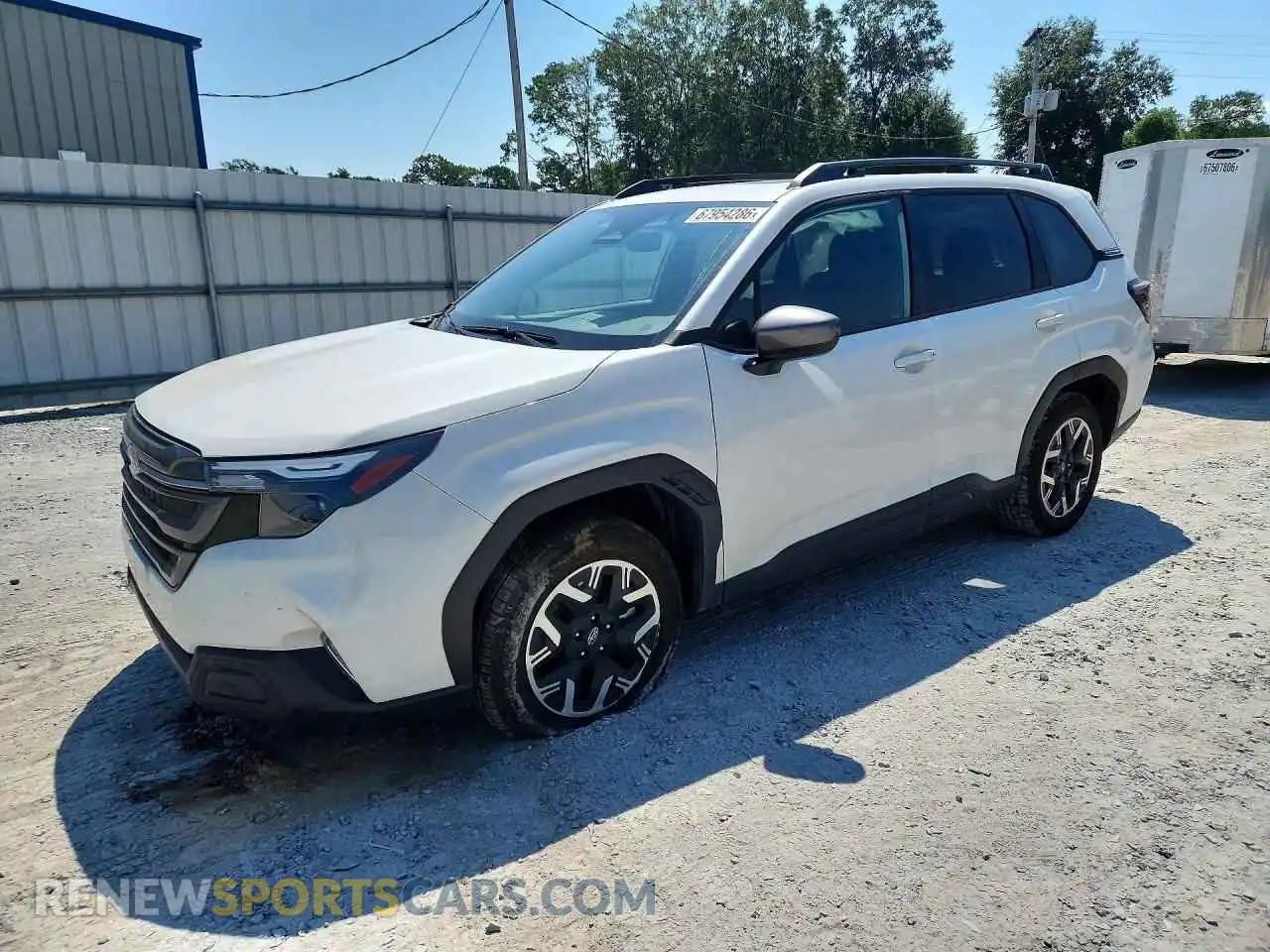 1 fotografías del automóvil dañado JF2SLDDCXSH592931 SUBARU FORESTER 2025