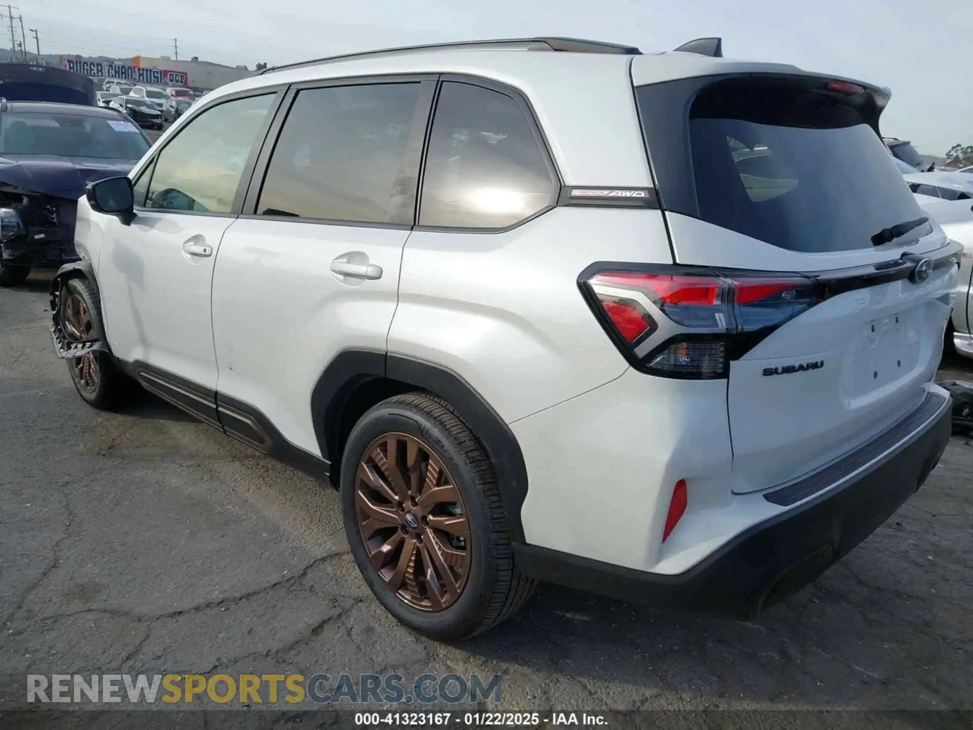 3 Photograph of a damaged car JF2SLDFC1SH439514 SUBARU FORESTER 2025