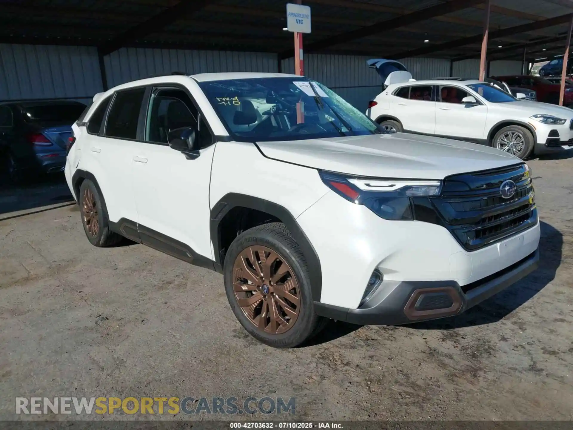 1 Photograph of a damaged car JF2SLDFC5SH520547 SUBARU FORESTER 2025