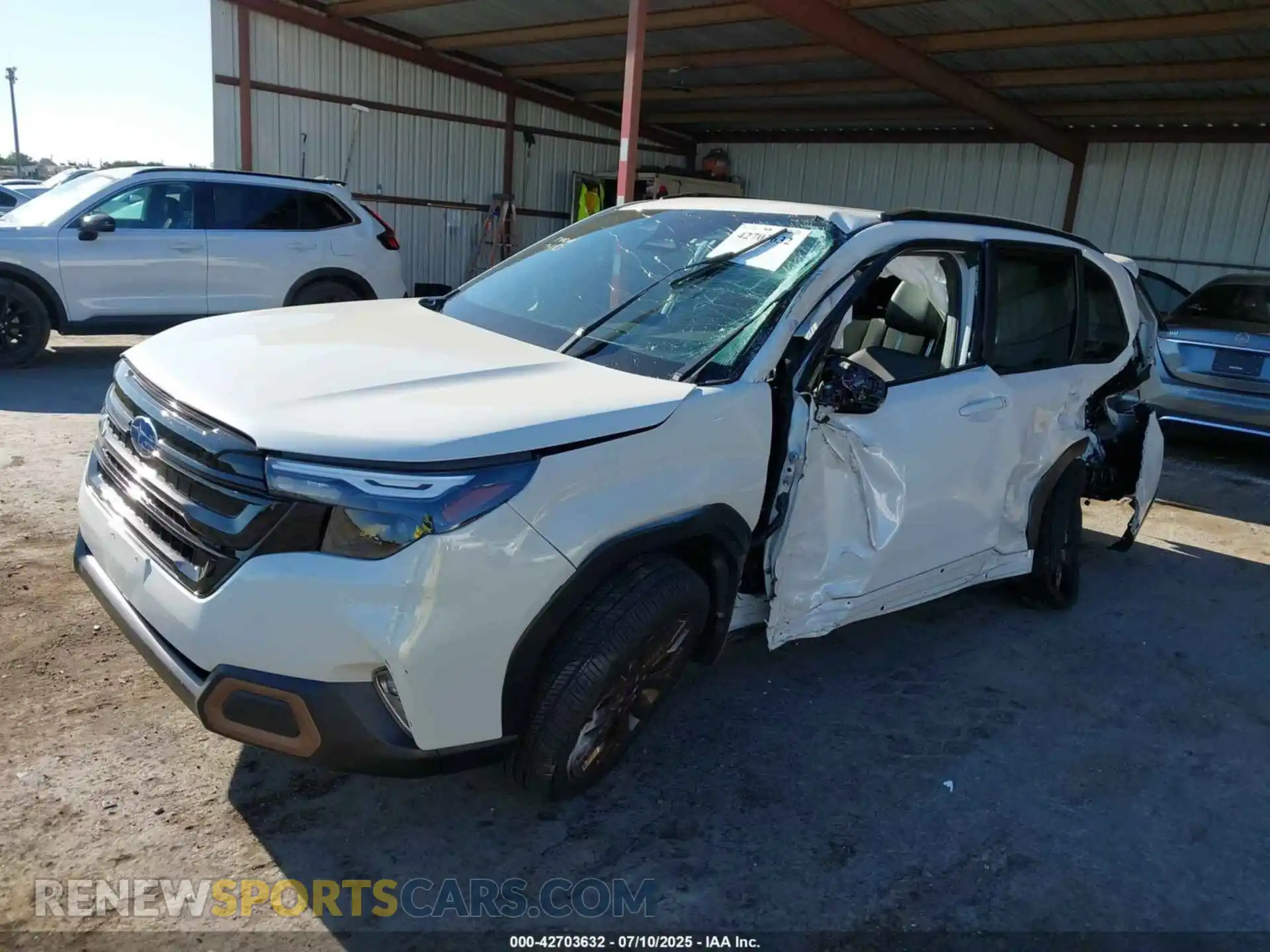 2 Photograph of a damaged car JF2SLDFC5SH520547 SUBARU FORESTER 2025