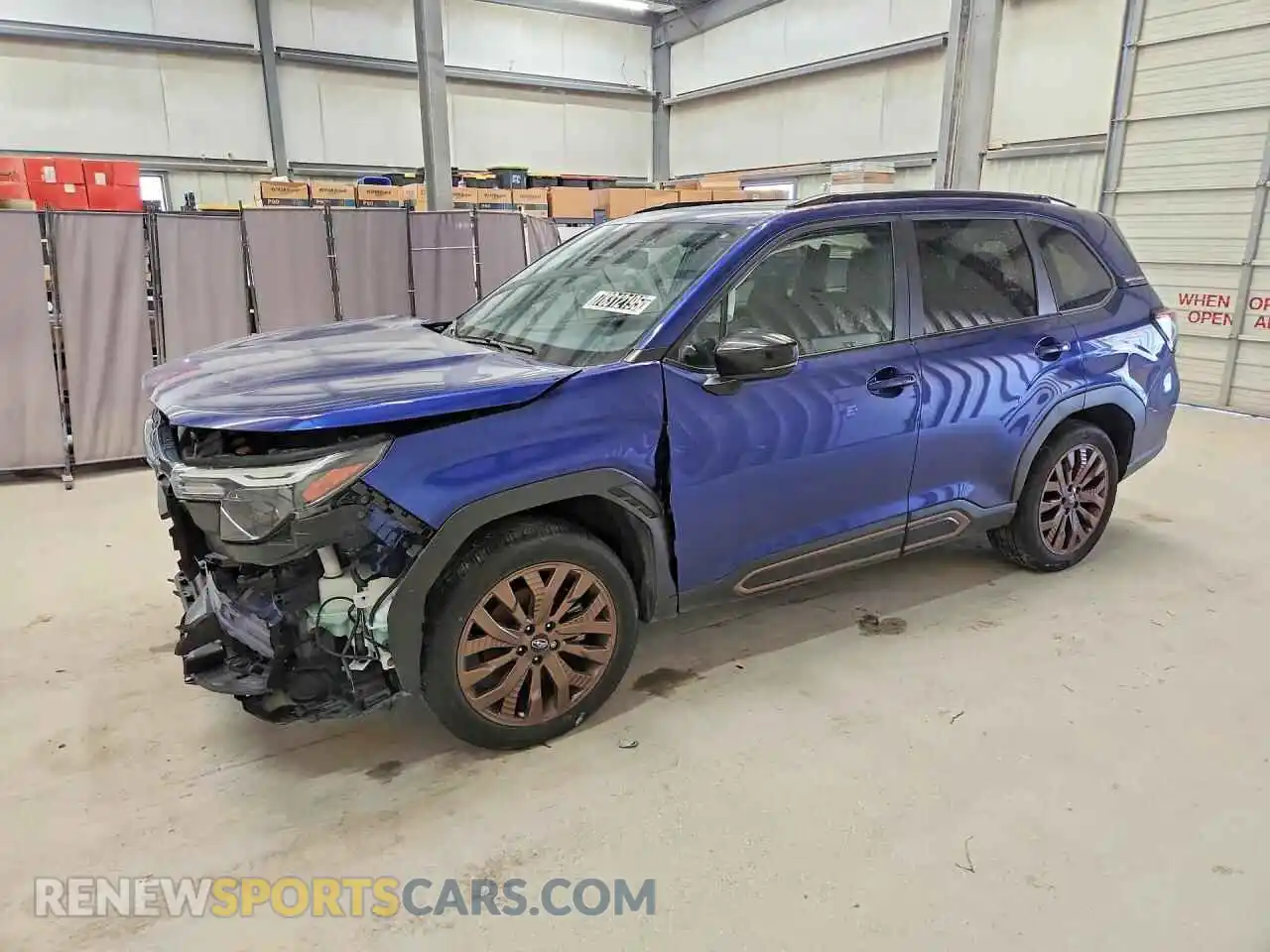 1 Photograph of a damaged car JF2SLDFC8SH491691 SUBARU FORESTER 2025