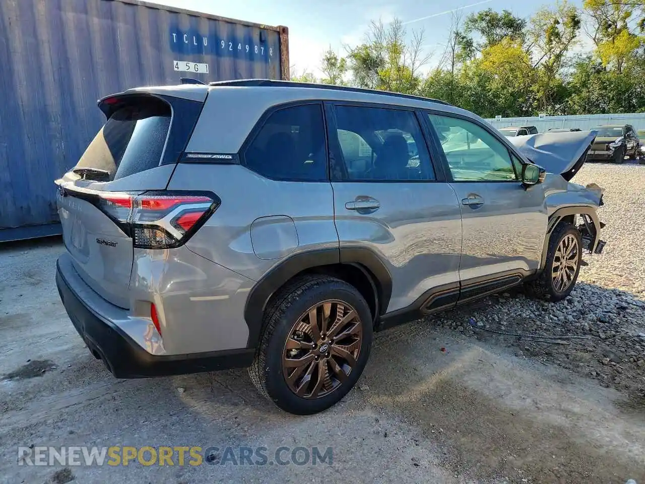 3 Фотография поврежденного автомобиля JF2SLDHC1SH424198 SUBARU FORESTER 2025