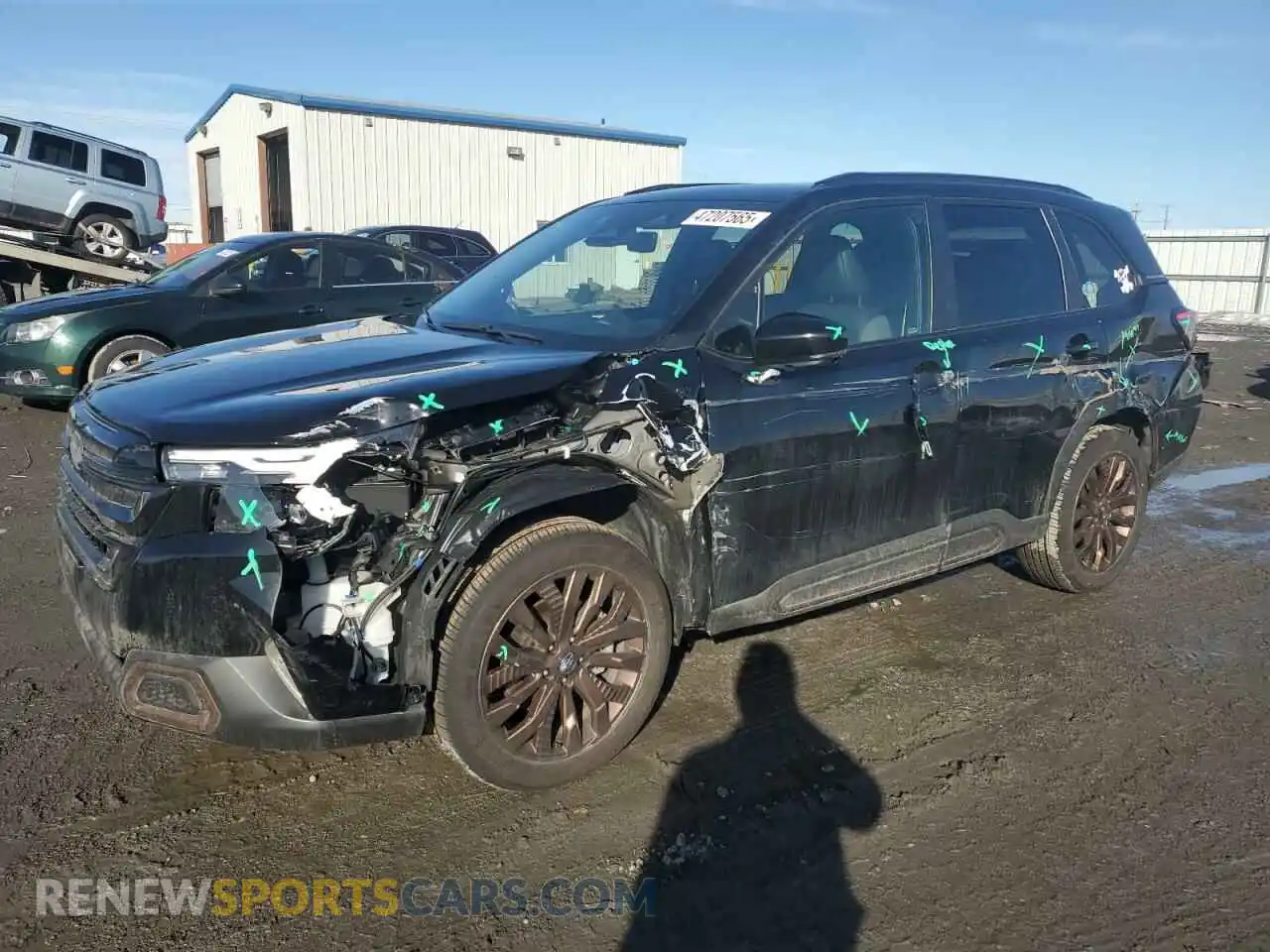 1 Photograph of a damaged car JF2SLDHC1SH454057 SUBARU FORESTER 2025