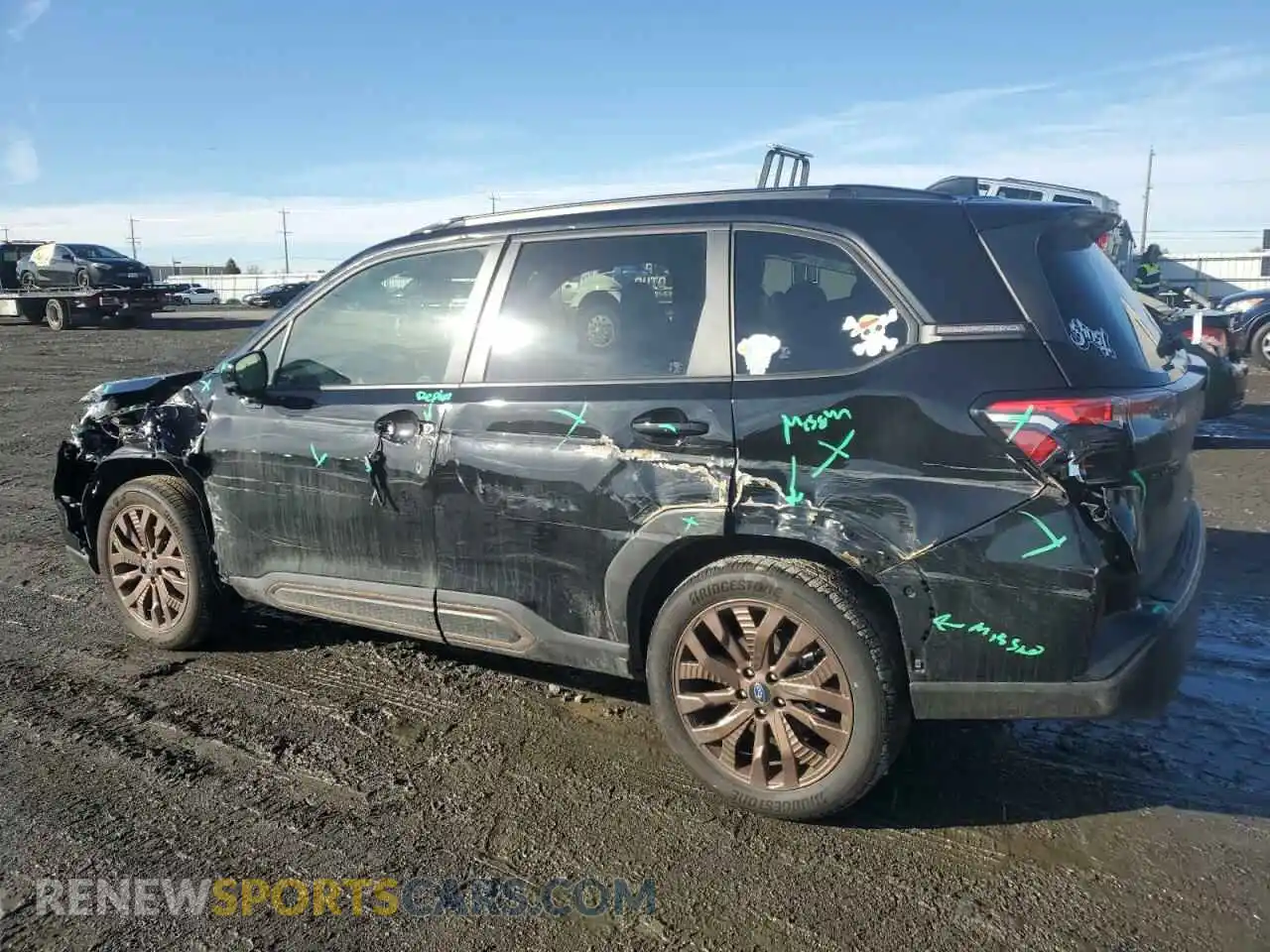 2 Photograph of a damaged car JF2SLDHC1SH454057 SUBARU FORESTER 2025