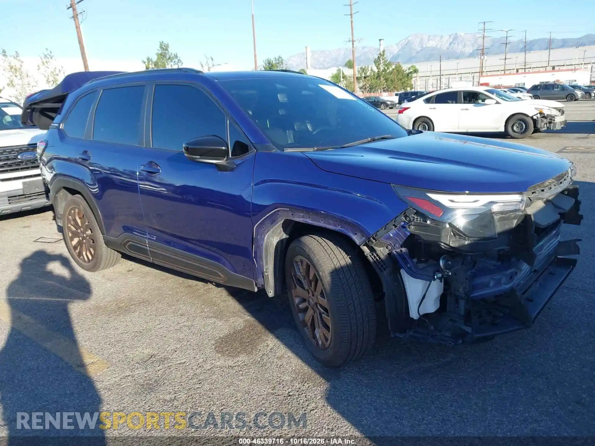 1 Photograph of a damaged car JF2SLDHC2SH512418 SUBARU FORESTER 2025