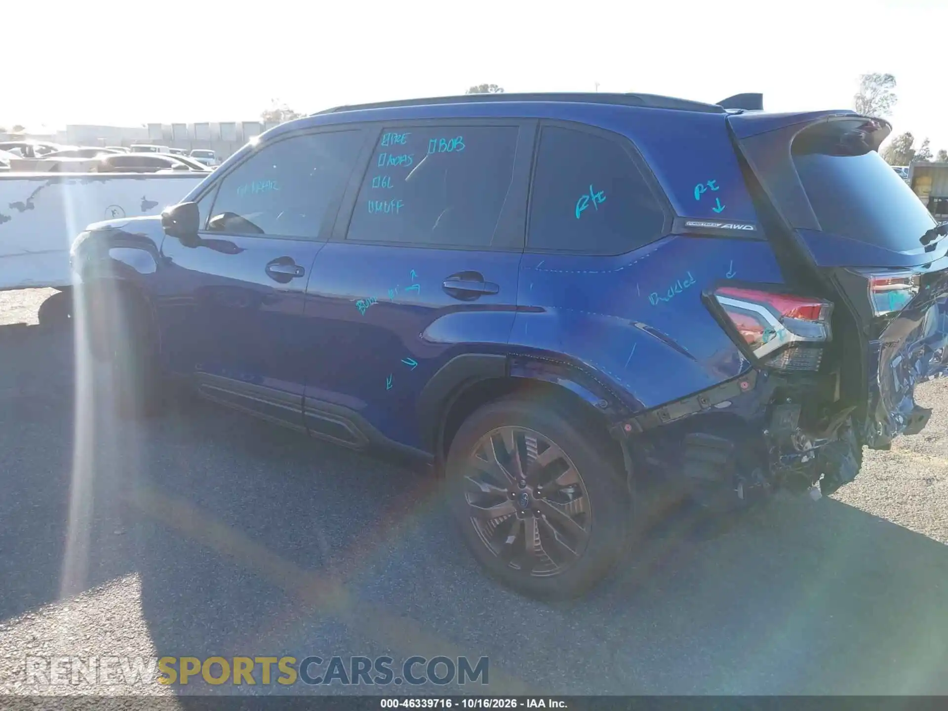 3 Photograph of a damaged car JF2SLDHC2SH512418 SUBARU FORESTER 2025