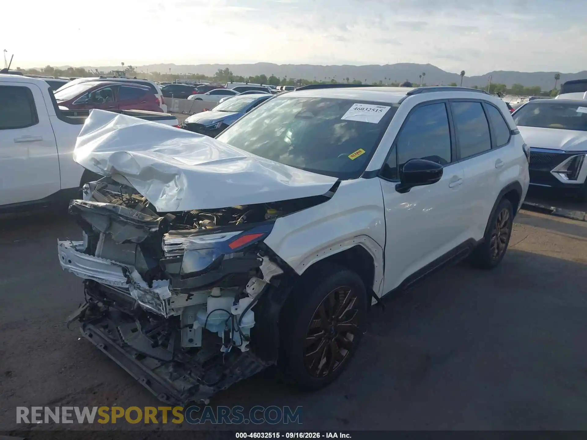 2 Фотография поврежденного автомобиля JF2SLDHC3SH492597 SUBARU FORESTER 2025