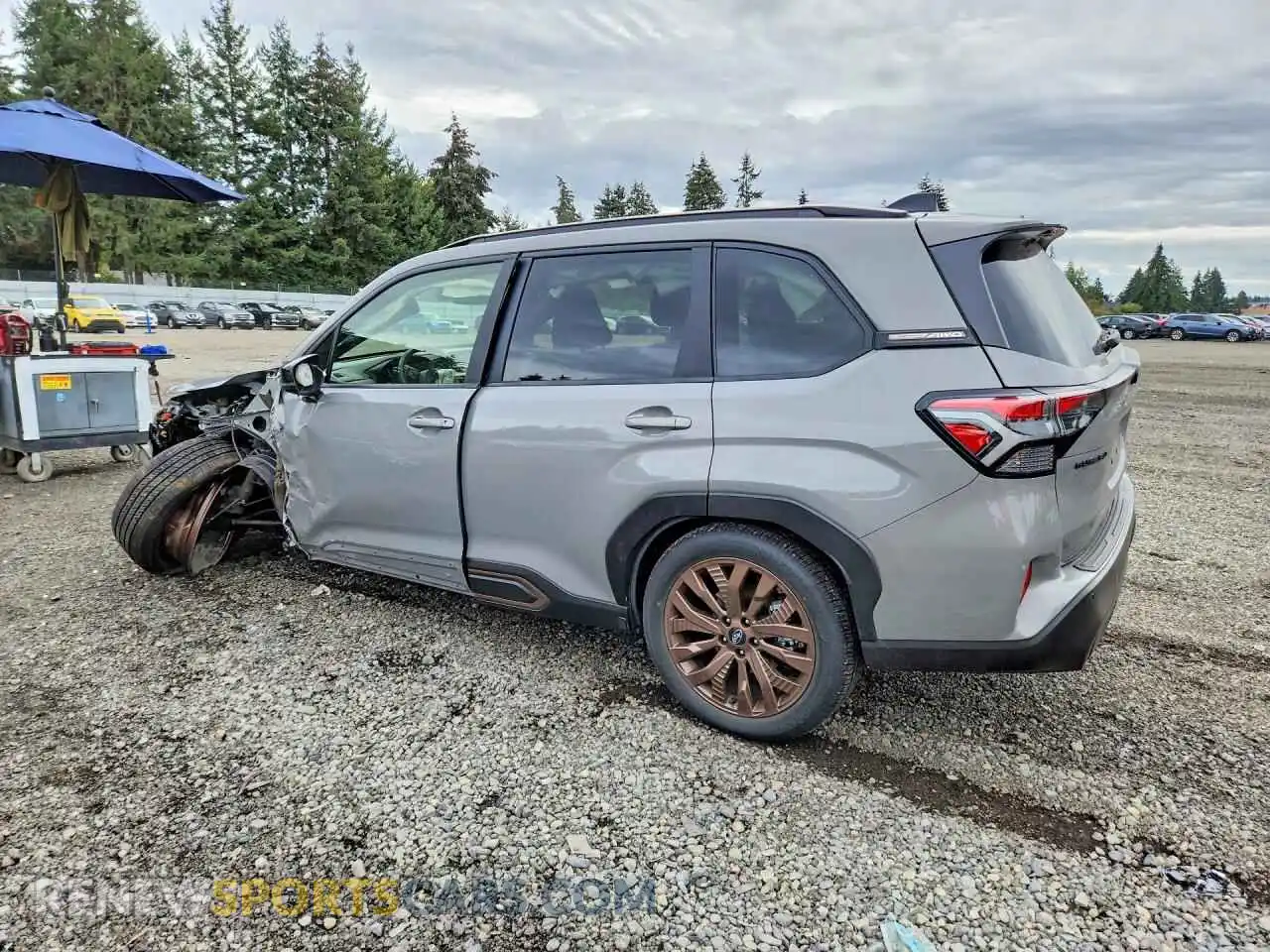 2 Photograph of a damaged car JF2SLDHC4SH436720 SUBARU FORESTER 2025