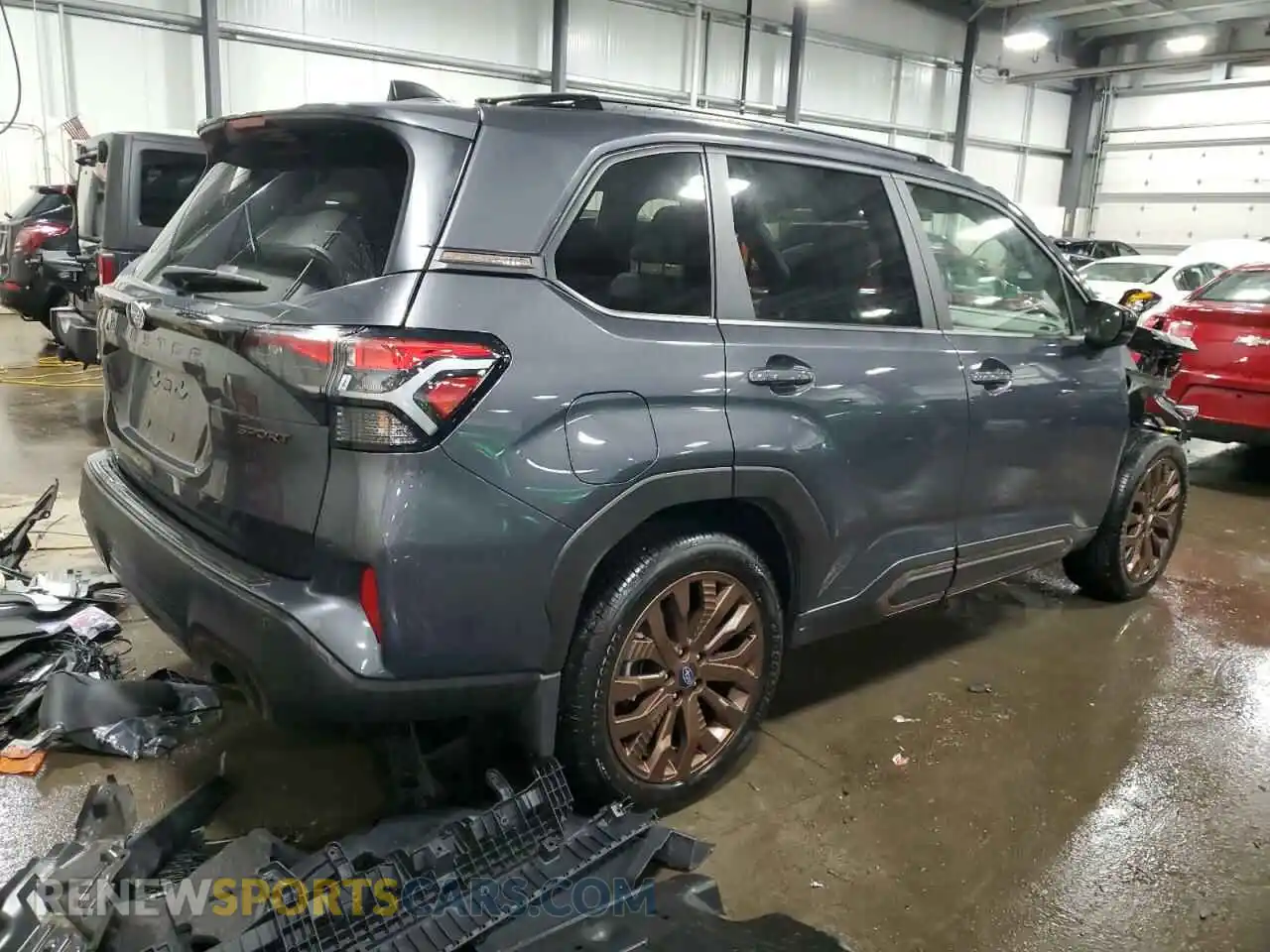 3 Photograph of a damaged car JF2SLDHC4SH452979 SUBARU FORESTER 2025