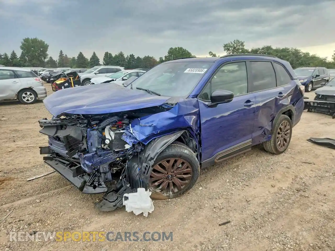 1 Photograph of a damaged car JF2SLDHC4SH472794 SUBARU FORESTER 2025