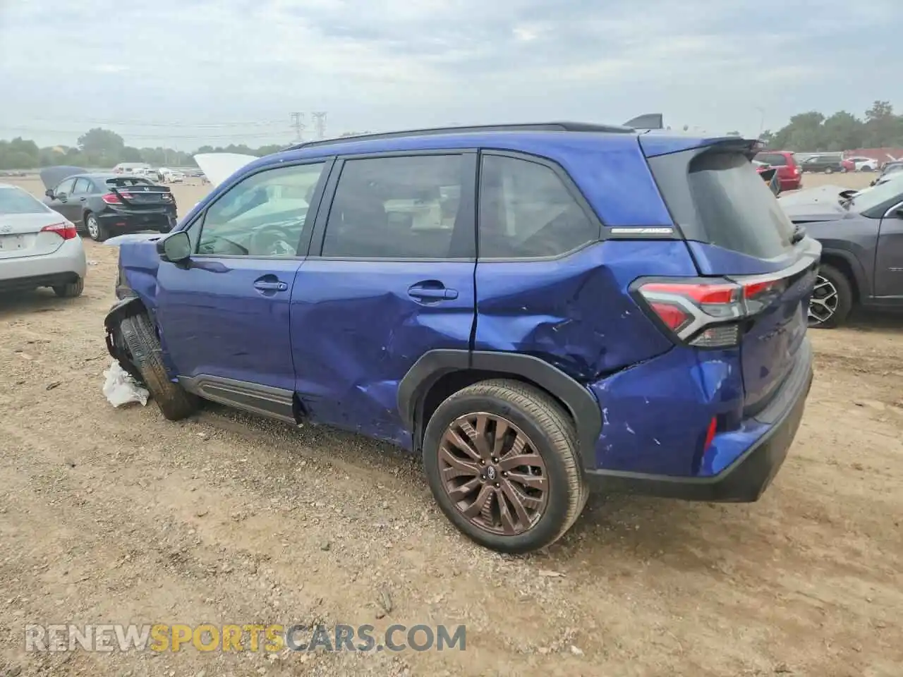 2 Photograph of a damaged car JF2SLDHC4SH472794 SUBARU FORESTER 2025