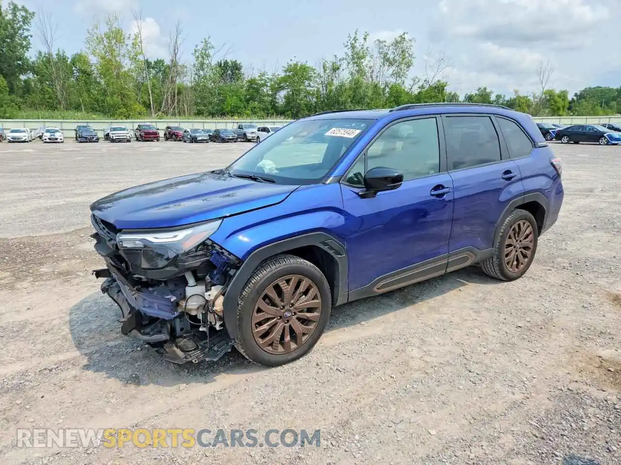1 Photograph of a damaged car JF2SLDHC7SH601630 SUBARU FORESTER 2025
