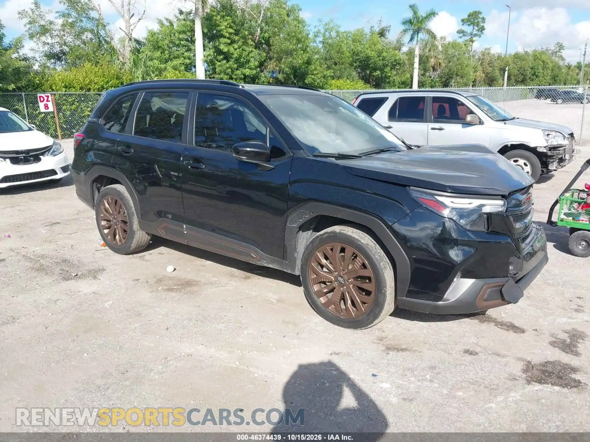 1 Photograph of a damaged car JF2SLDHC9SH443923 SUBARU FORESTER 2025