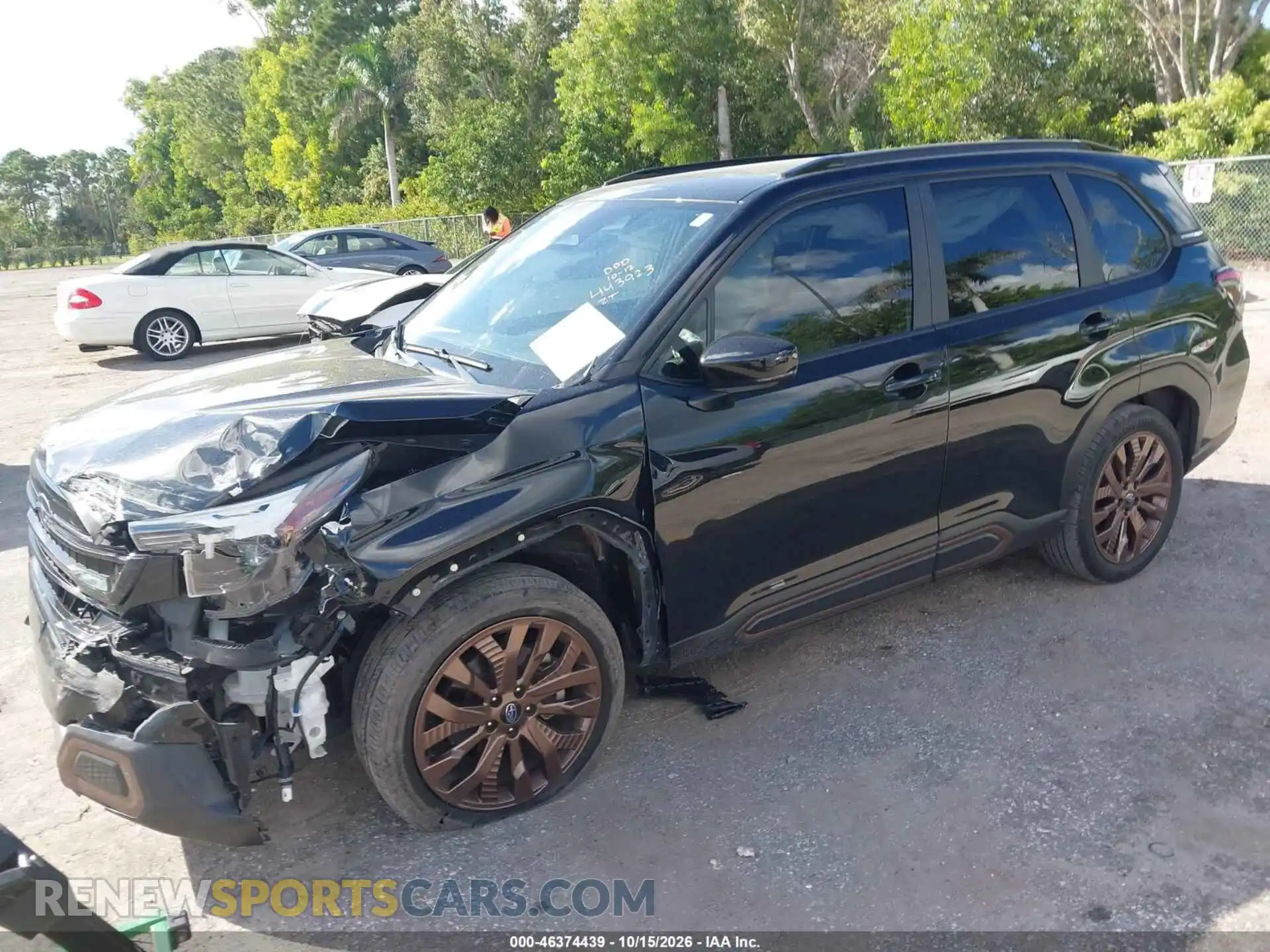 2 Photograph of a damaged car JF2SLDHC9SH443923 SUBARU FORESTER 2025