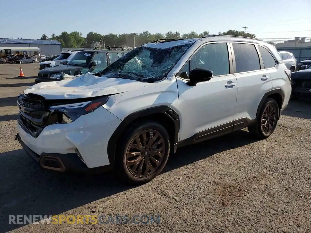 1 Photograph of a damaged car JF2SLDHC9SH564175 SUBARU FORESTER 2025