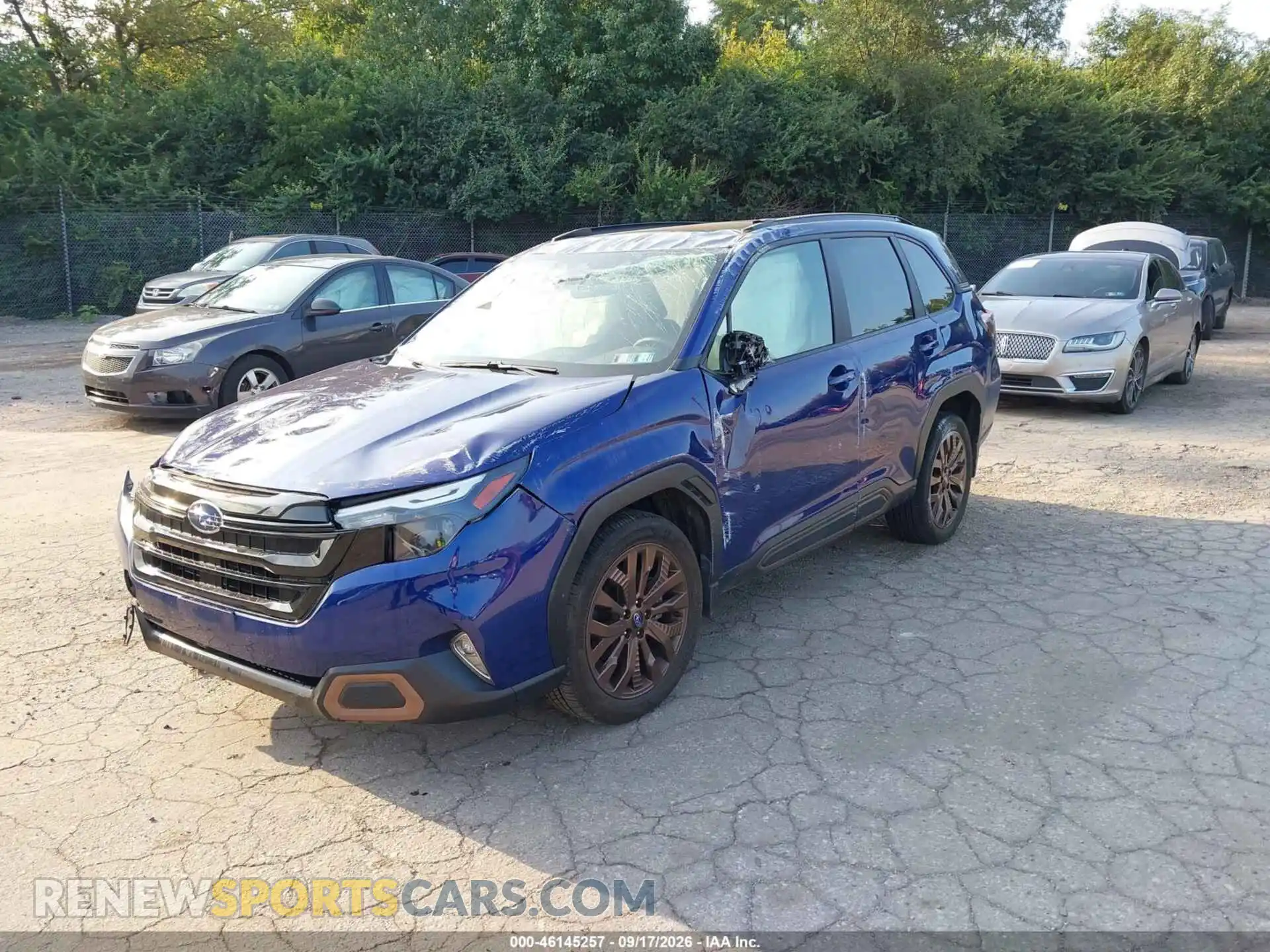 2 Photograph of a damaged car JF2SLDHC9SH594146 SUBARU FORESTER 2025