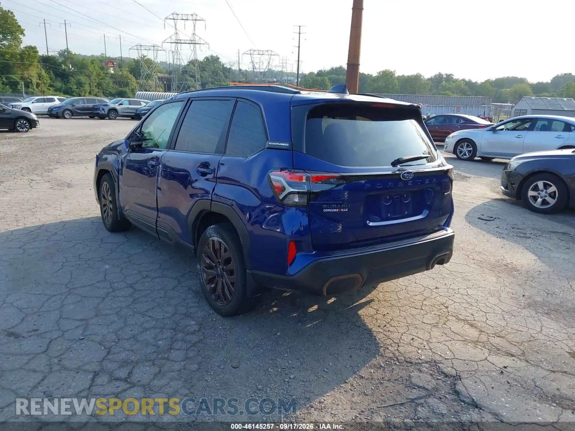 3 Photograph of a damaged car JF2SLDHC9SH594146 SUBARU FORESTER 2025