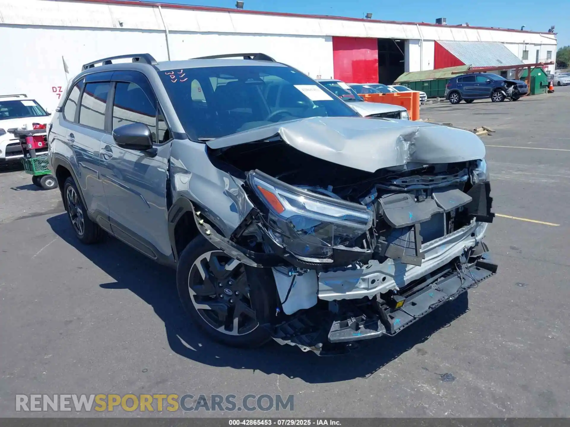 1 Photograph of a damaged car JF2SLDNC5SH442014 SUBARU FORESTER 2025