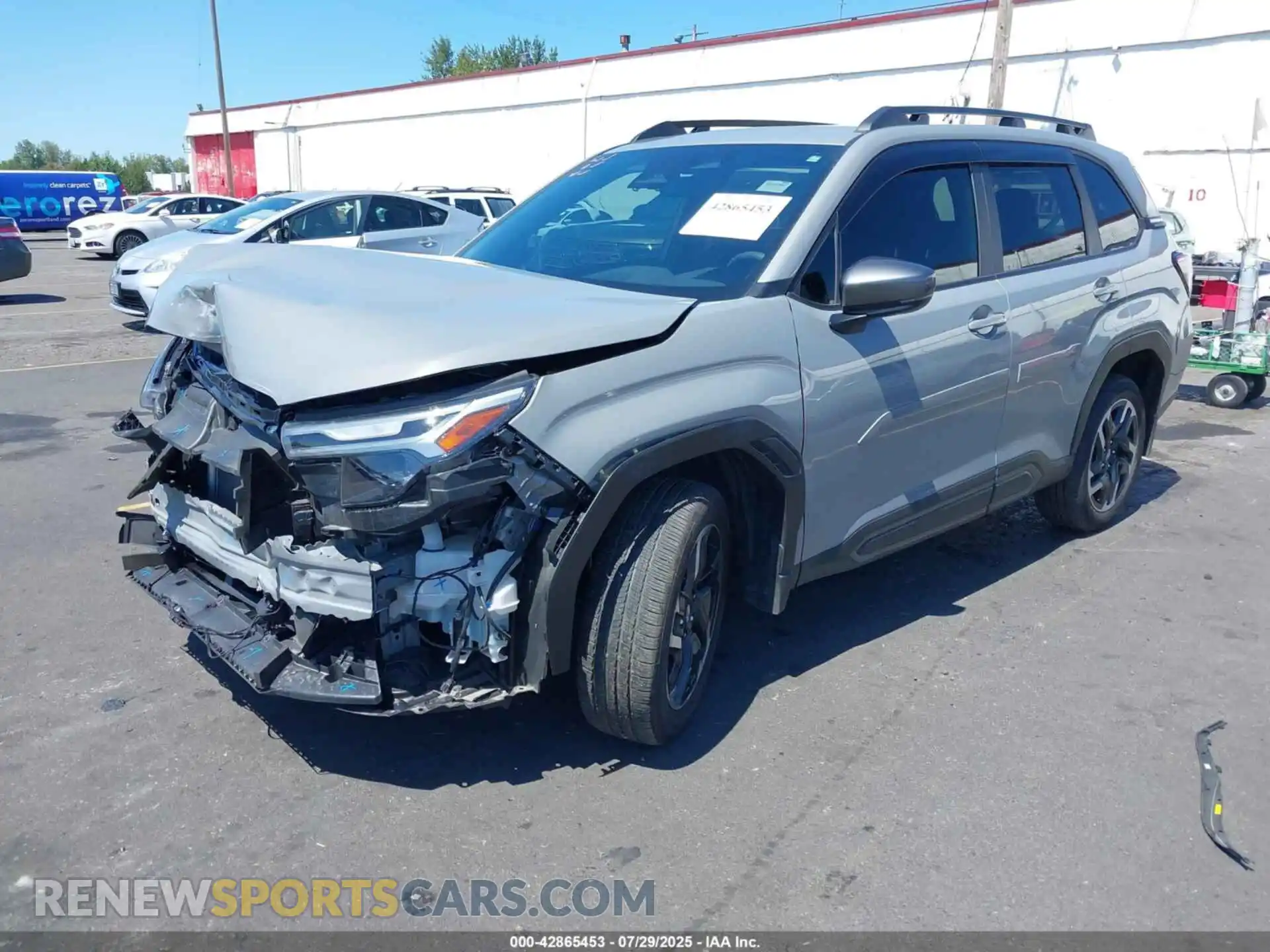 2 Photograph of a damaged car JF2SLDNC5SH442014 SUBARU FORESTER 2025