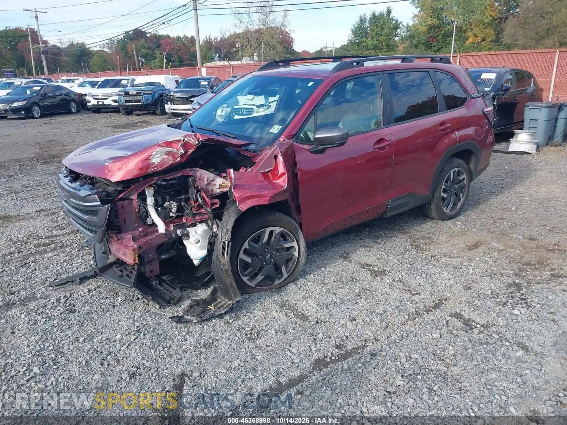 2 Фотография поврежденного автомобиля JF2SLDRC0SH441279 SUBARU FORESTER 2025