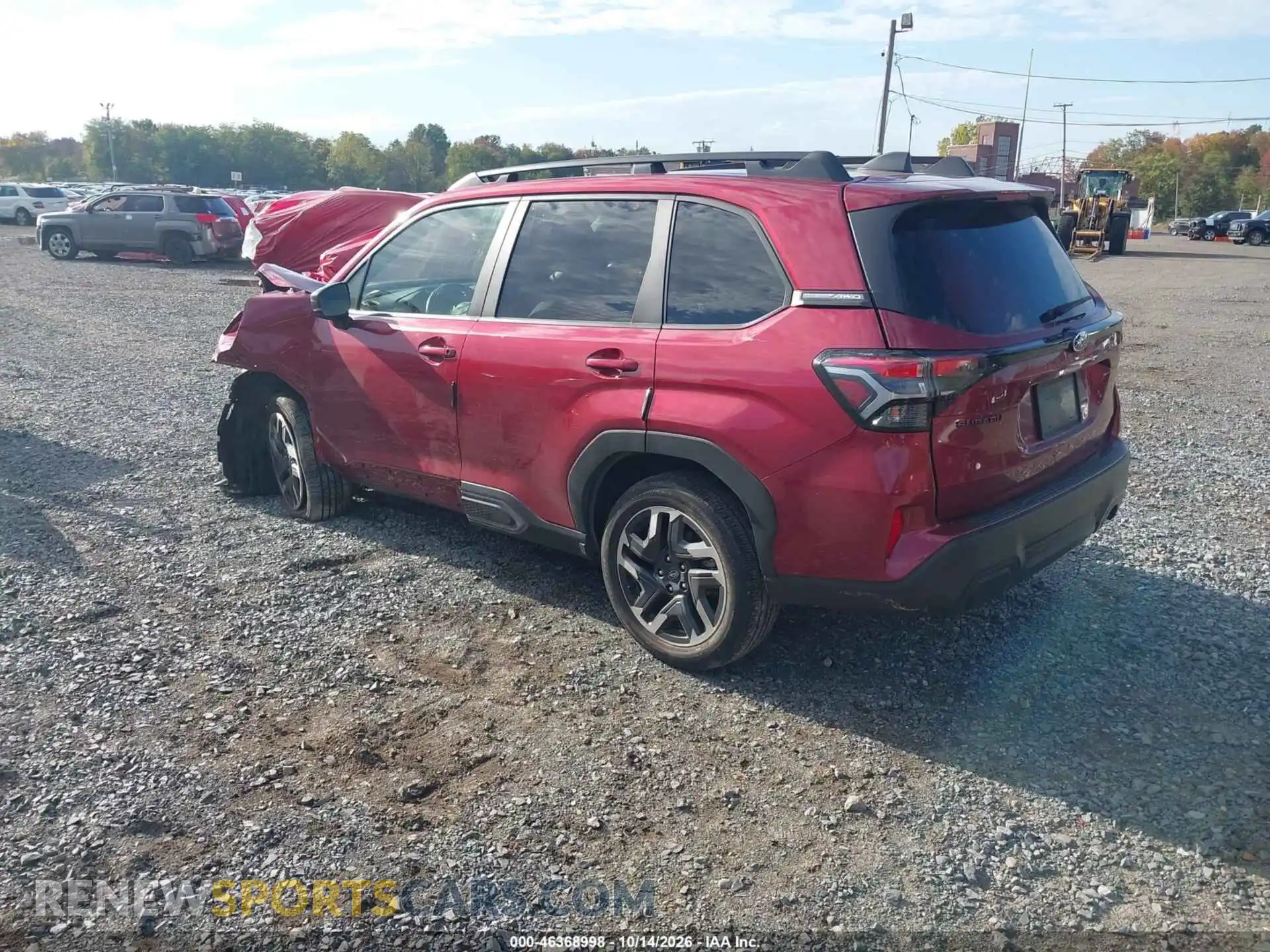 3 Фотография поврежденного автомобиля JF2SLDRC0SH441279 SUBARU FORESTER 2025
