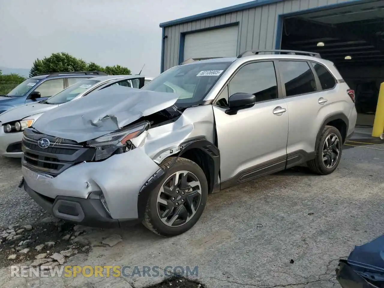 1 Photograph of a damaged car JF2SLDRC0SH449348 SUBARU FORESTER 2025