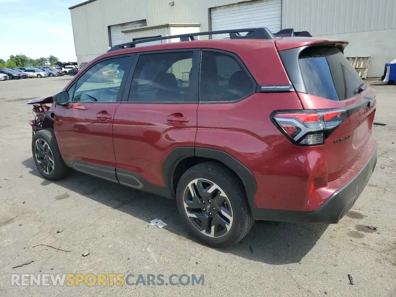 2 fotografías del automóvil dañado JF2SLDRC0SH489669 SUBARU FORESTER 2025