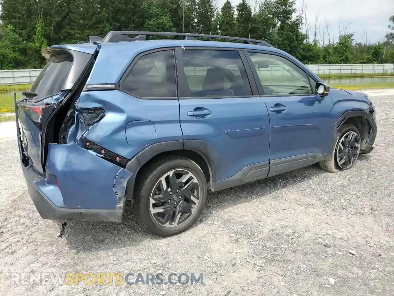 3 Photograph of a damaged car JF2SLDRC1SH467485 SUBARU FORESTER 2025