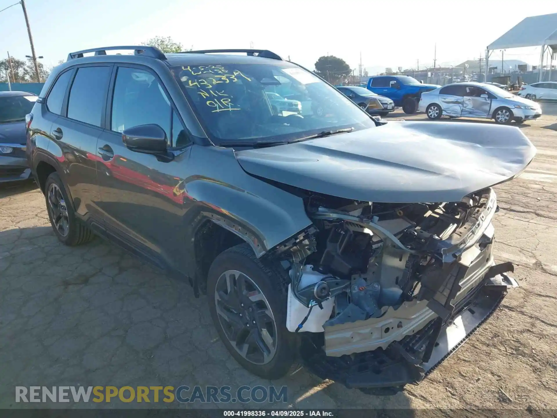 1 fotografías del automóvil dañado JF2SLDRC1SH503014 SUBARU FORESTER 2025