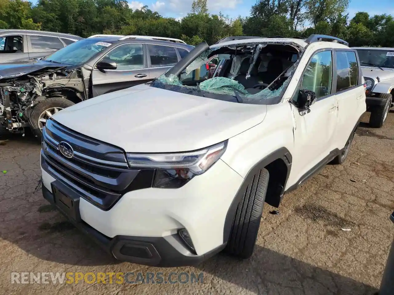 1 Photograph of a damaged car JF2SLDRC1SH505877 SUBARU FORESTER 2025