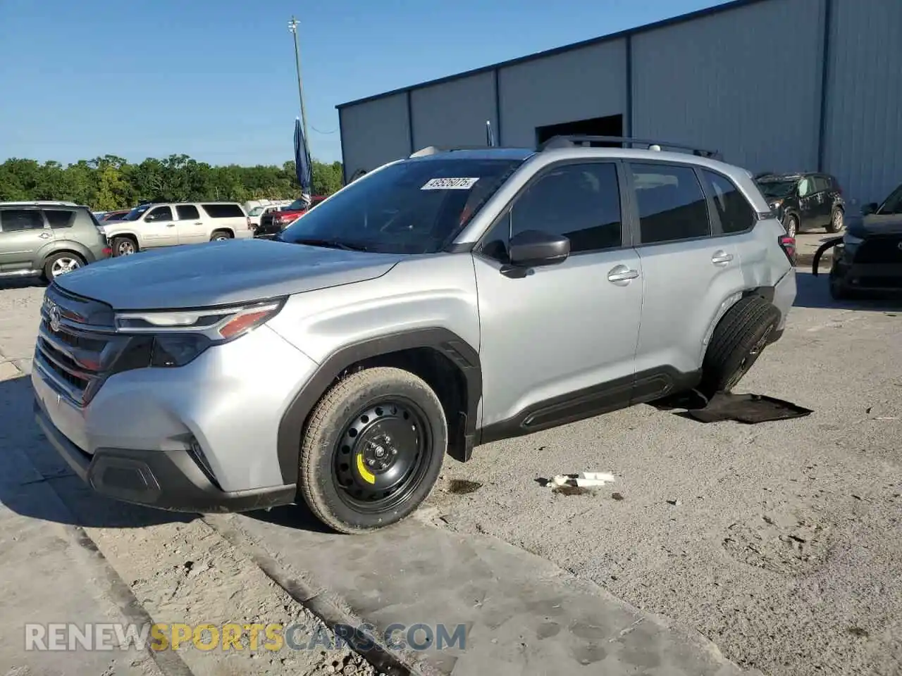 1 Photograph of a damaged car JF2SLDRC2SH444541 SUBARU FORESTER 2025