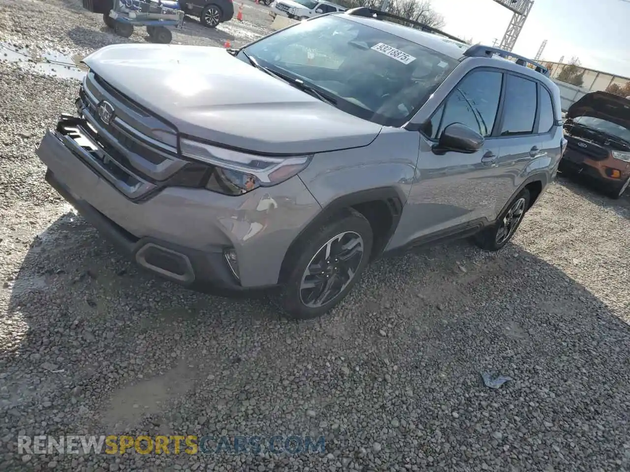 1 Photograph of a damaged car JF2SLDRC2SH499720 SUBARU FORESTER 2025