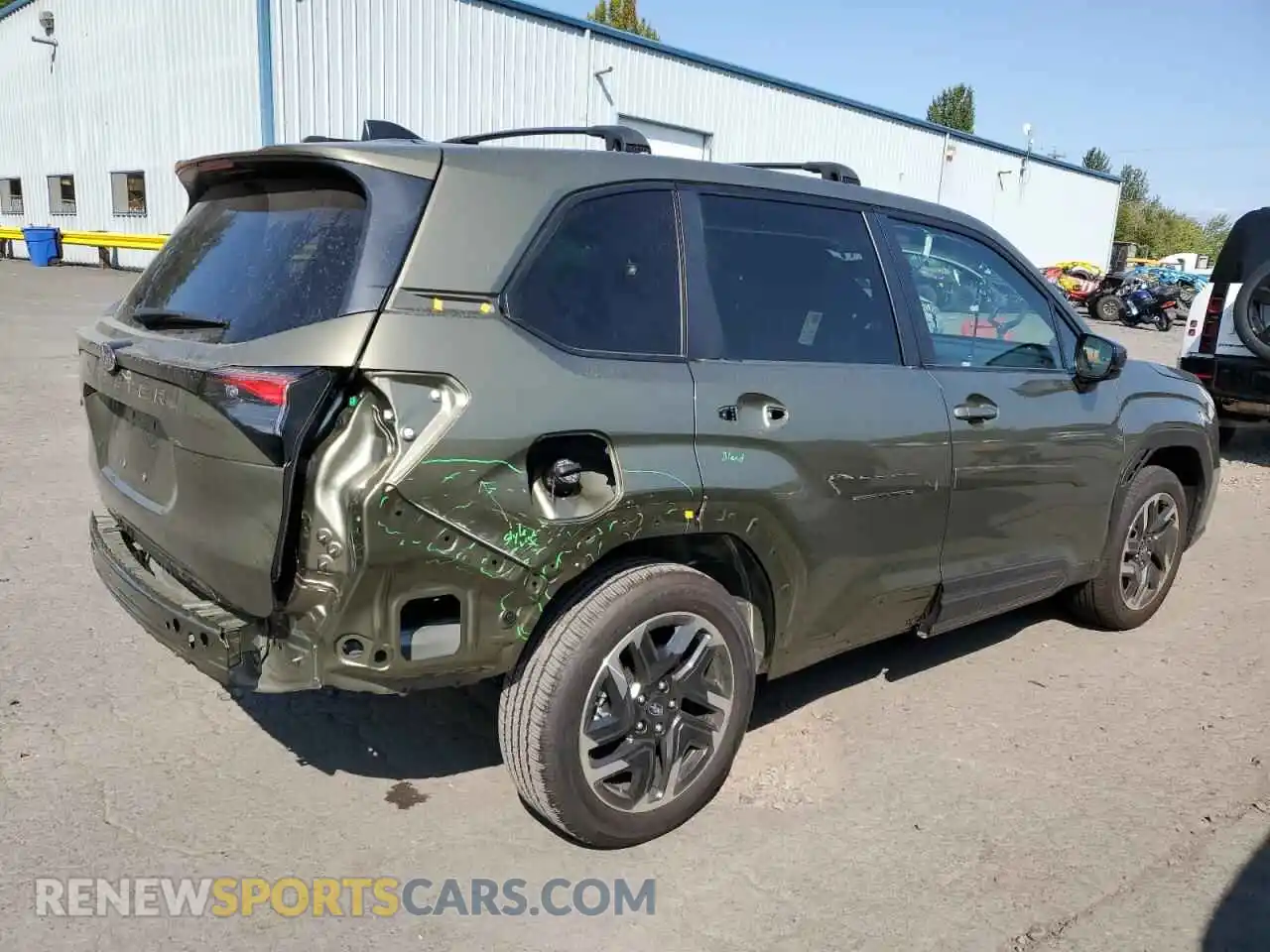 3 Photograph of a damaged car JF2SLDRC2SH584458 SUBARU FORESTER 2025