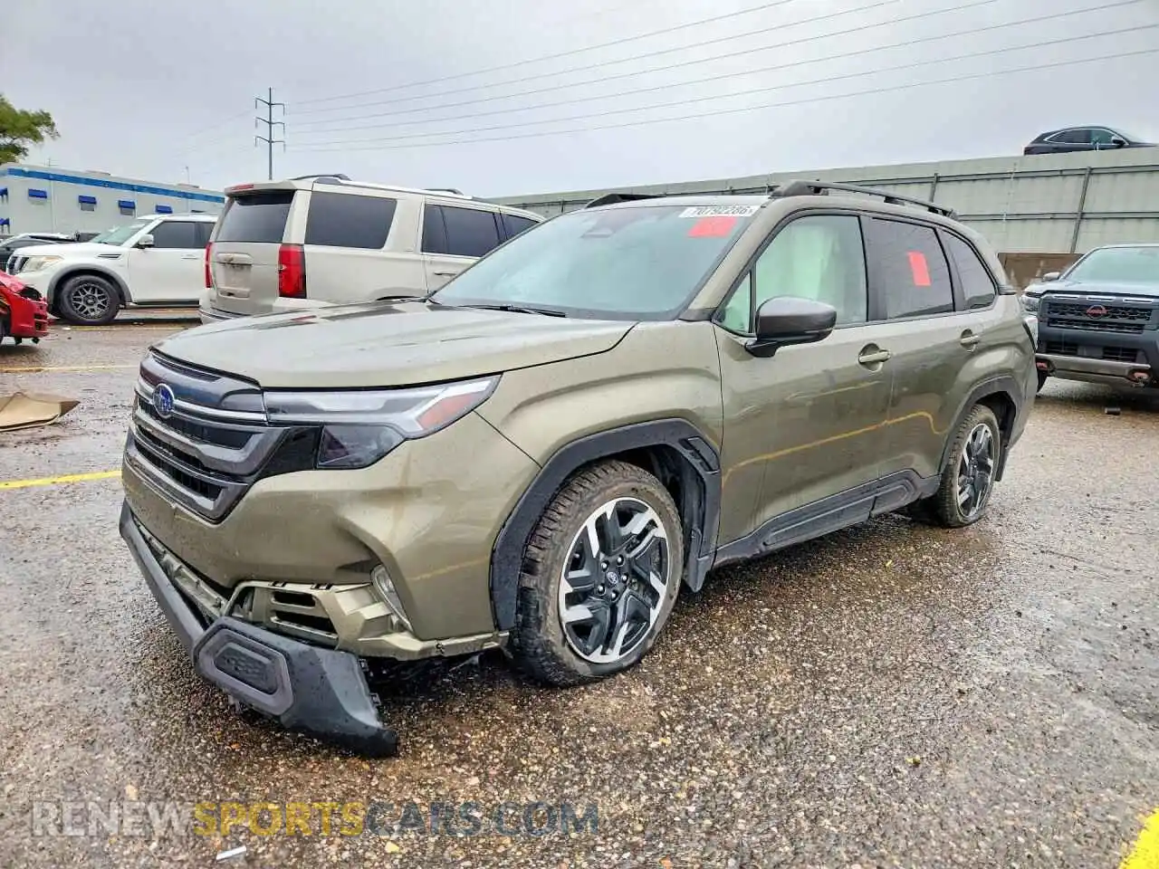 1 Photograph of a damaged car JF2SLDRC4SH403098 SUBARU FORESTER 2025