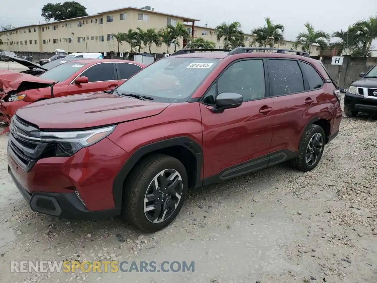 1 Photograph of a damaged car JF2SLDRC5SH489571 SUBARU FORESTER 2025