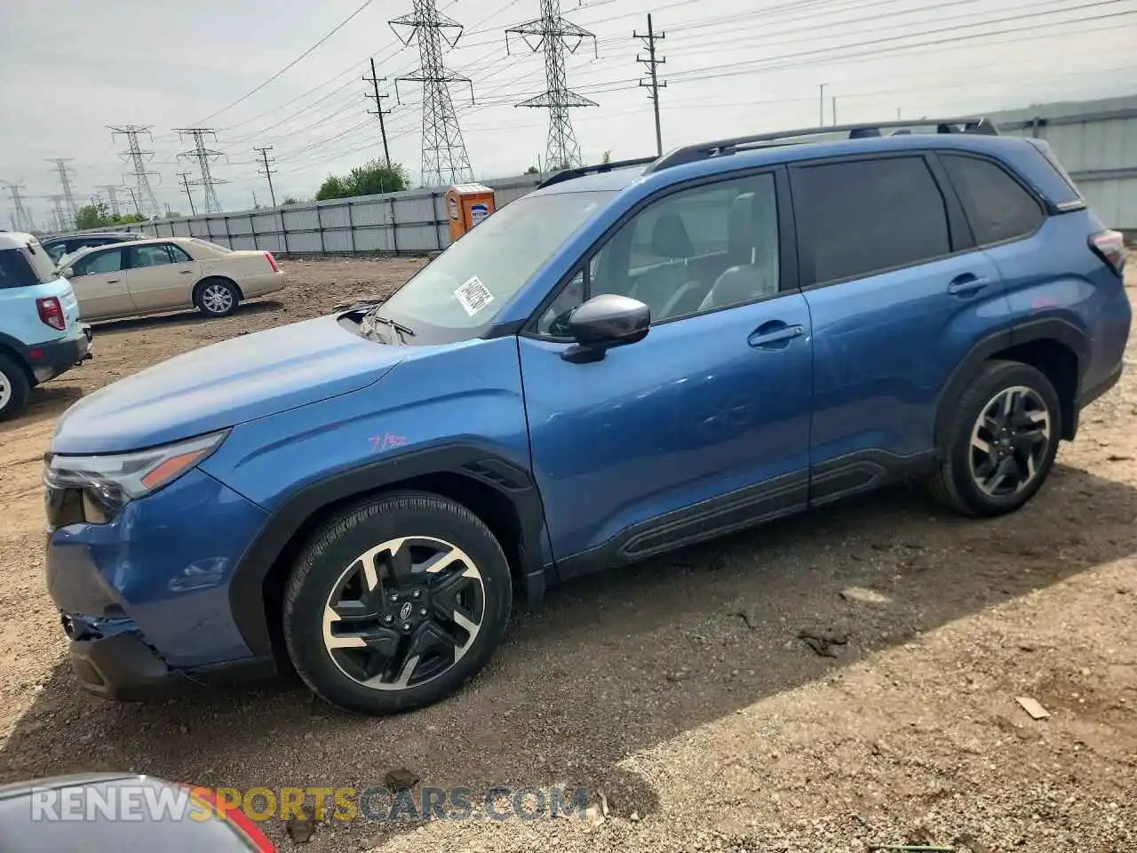 1 Photograph of a damaged car JF2SLDRC5SH494706 SUBARU FORESTER 2025