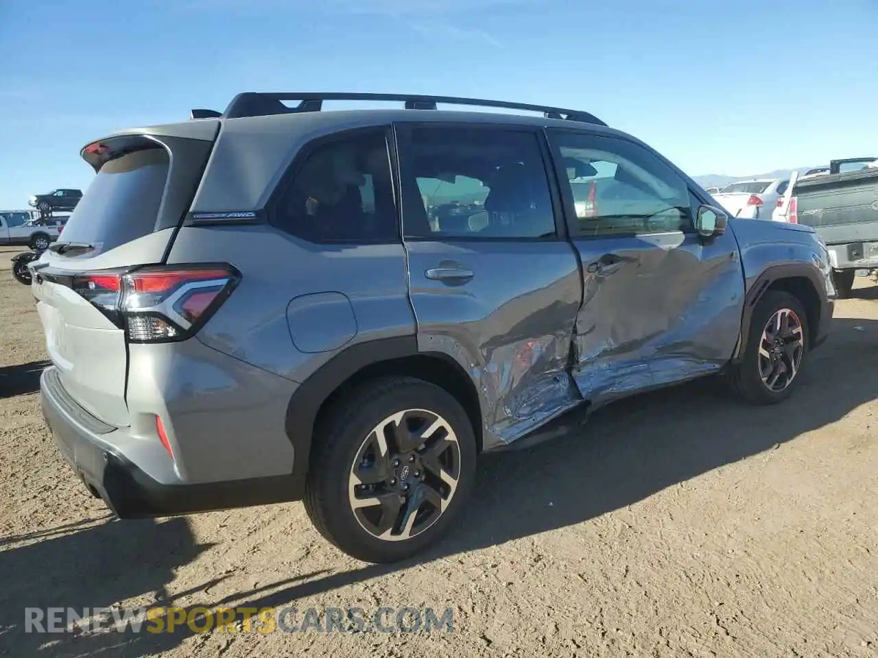 3 Photograph of a damaged car JF2SLDRC7SH458452 SUBARU FORESTER 2025