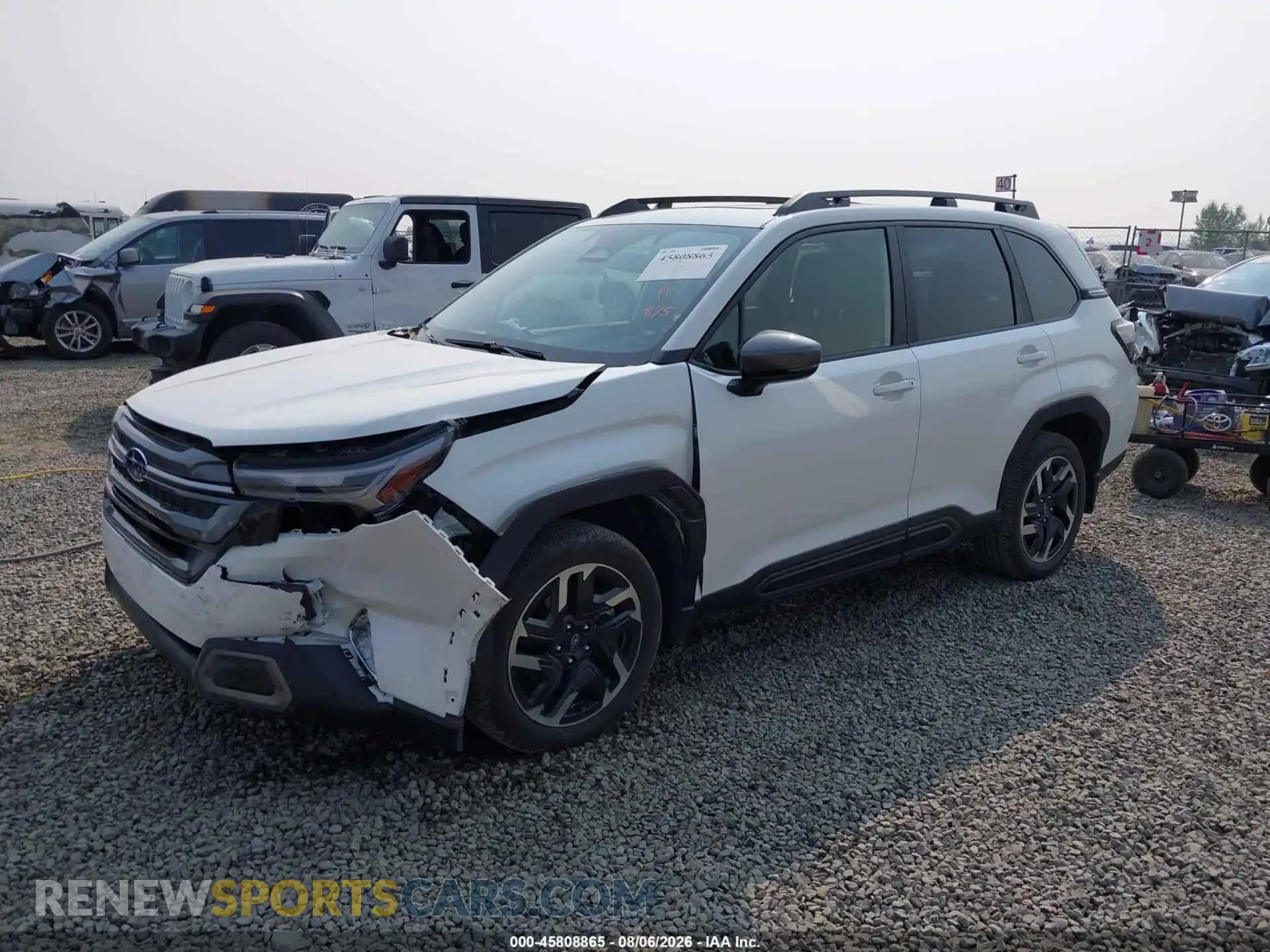 2 Photograph of a damaged car JF2SLDRC8SH424150 SUBARU FORESTER 2025