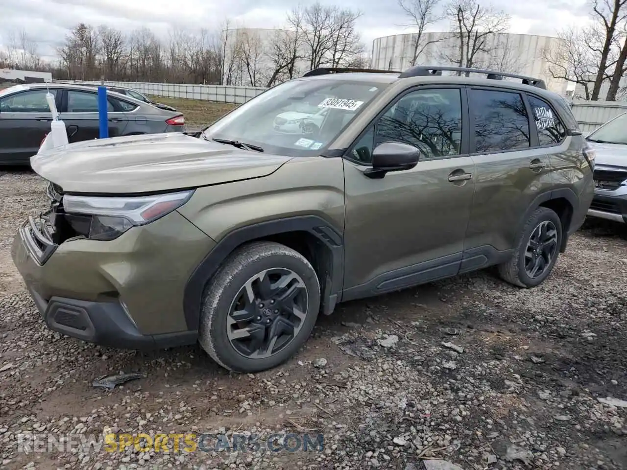 1 Photograph of a damaged car JF2SLDRC8SH454166 SUBARU FORESTER 2025