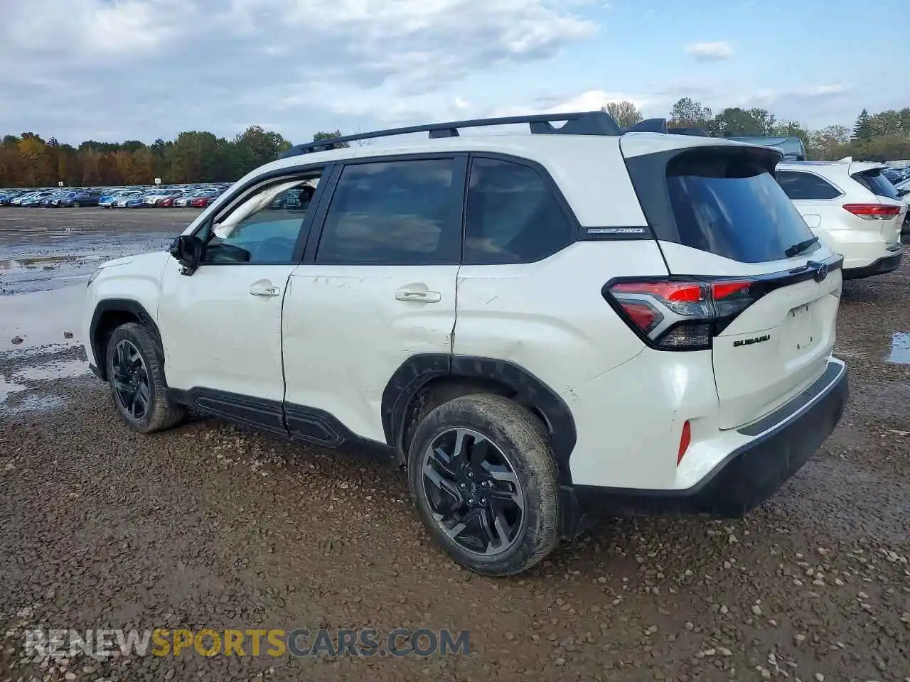 2 fotografías del automóvil dañado JF2SLDRC8SH490097 SUBARU FORESTER 2025