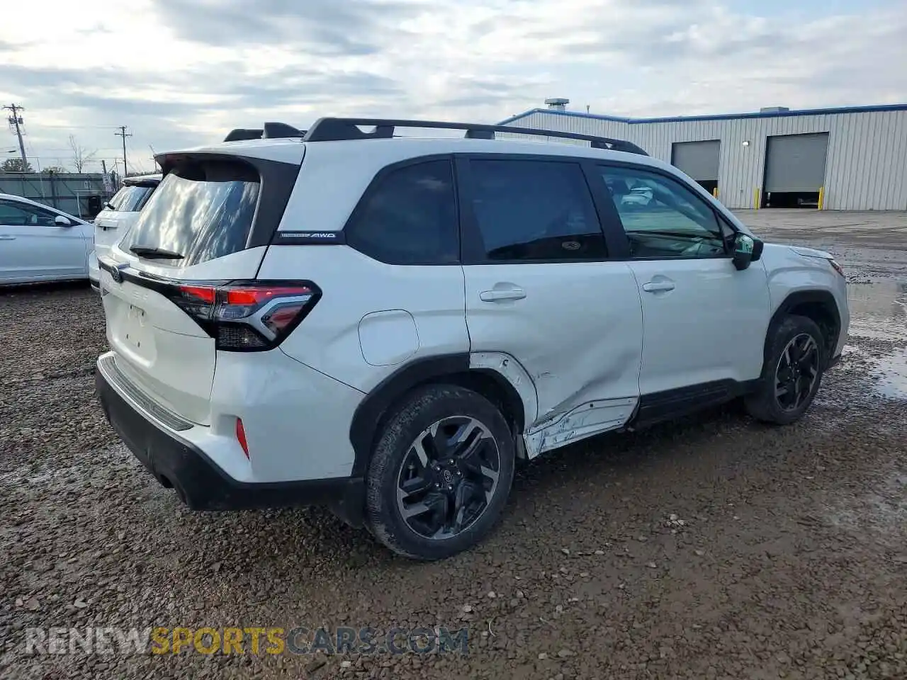 3 fotografías del automóvil dañado JF2SLDRC8SH490097 SUBARU FORESTER 2025